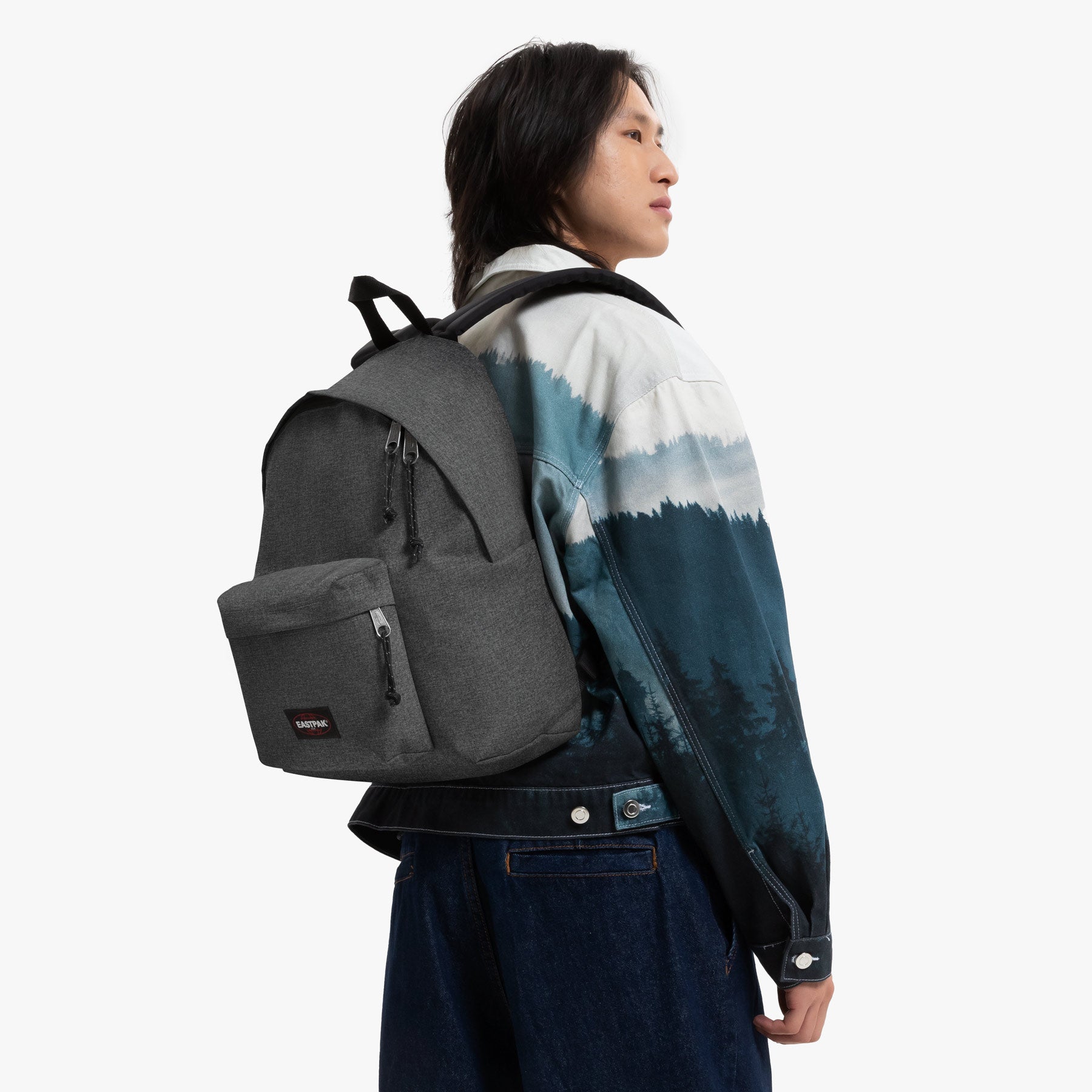 Padded Pak'r® Black Denim | Backpack | Eastpak