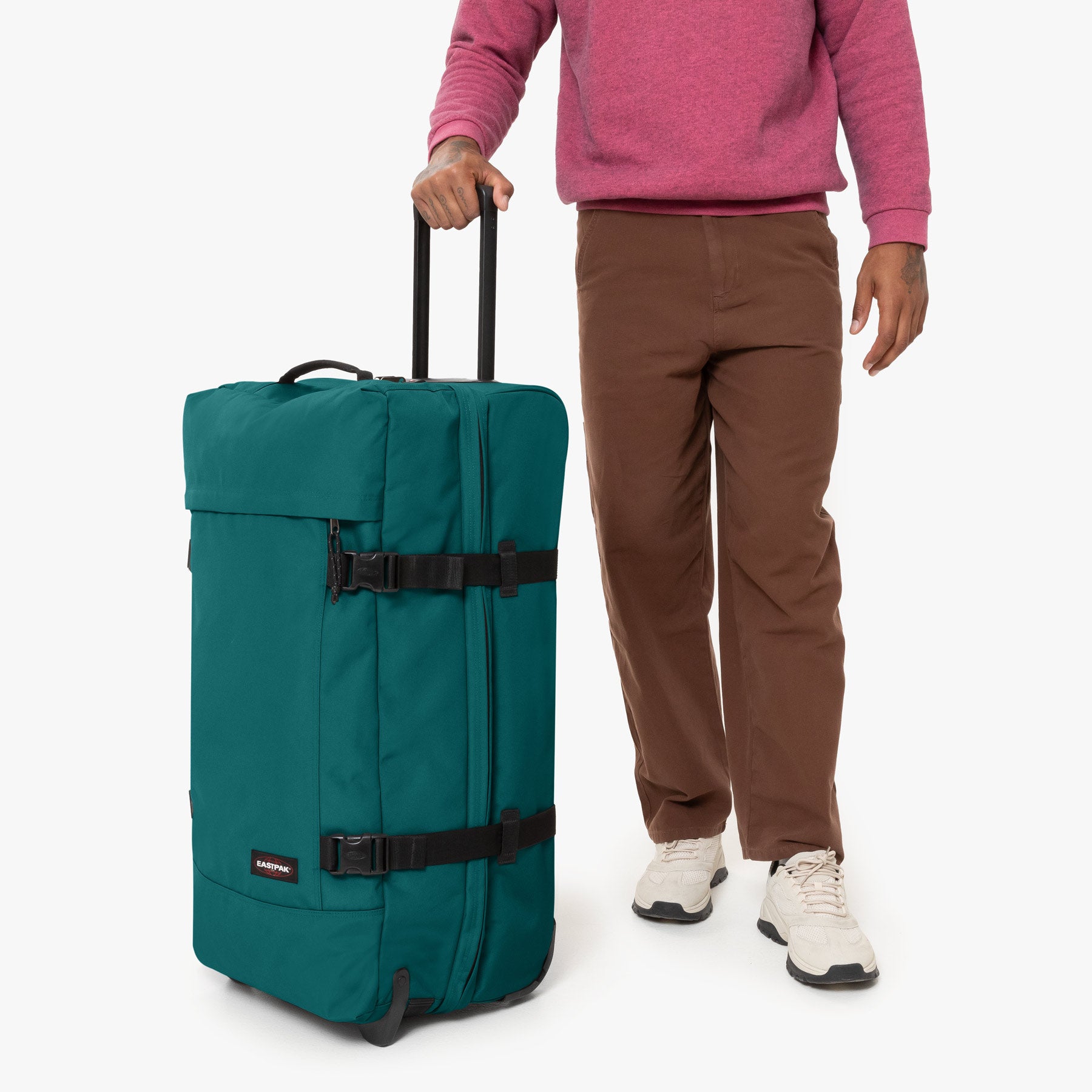 Tranverz L Peacock Green | Bagage | Eastpak Officiële Shop NL