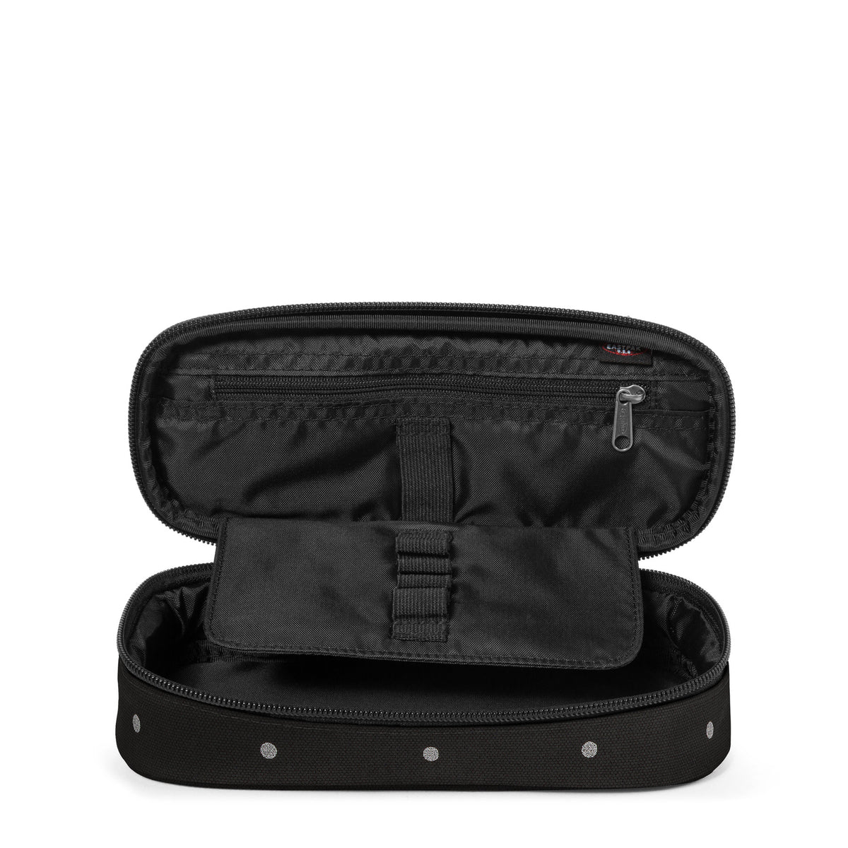 OVAL SINGLE DotsBlackSilver - 2