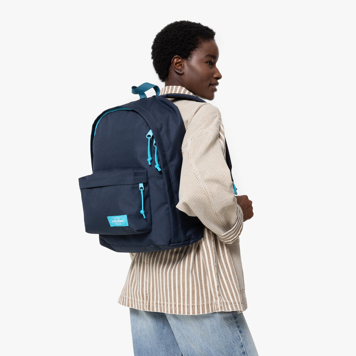 OUT OF OFFICE Kontrast Stripe Blue - 2