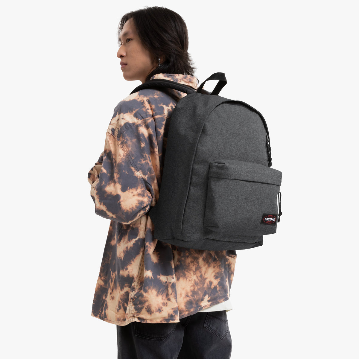 Out of Office Black Denim Mochila Eastpak