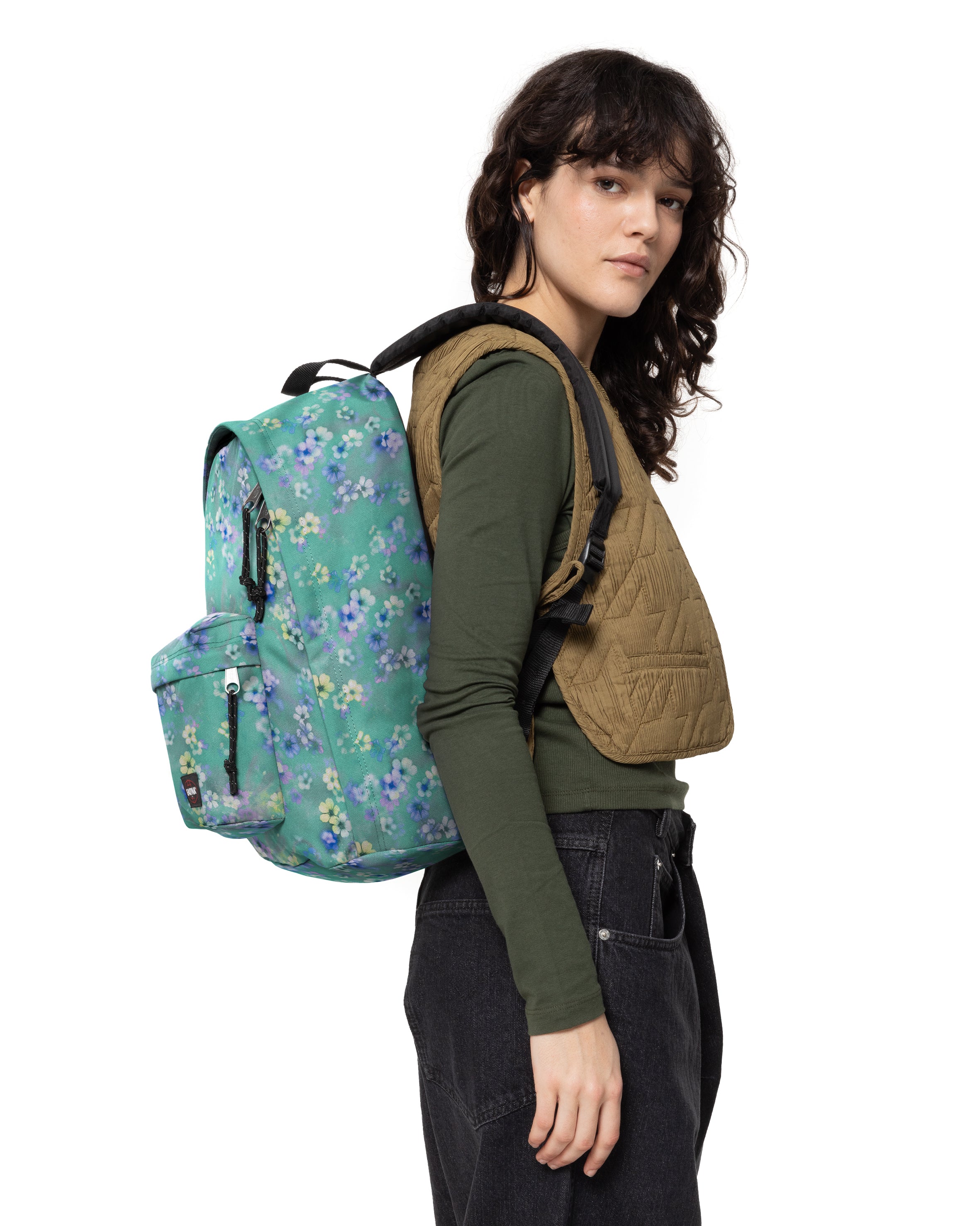 OUT OF OFFICE | Backpack | Eastpak Official Store Flora Fade Aqua
