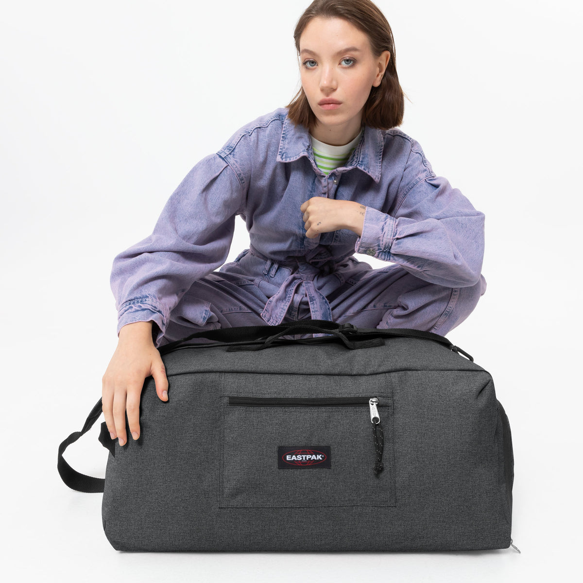 DUFFL'R L Black Denim - 2