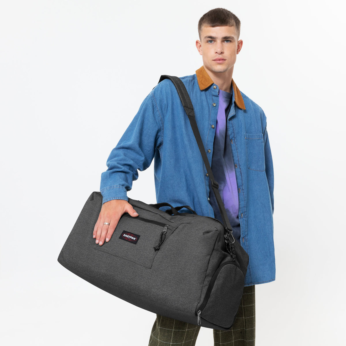 DUFFL'R L Black Denim - 5