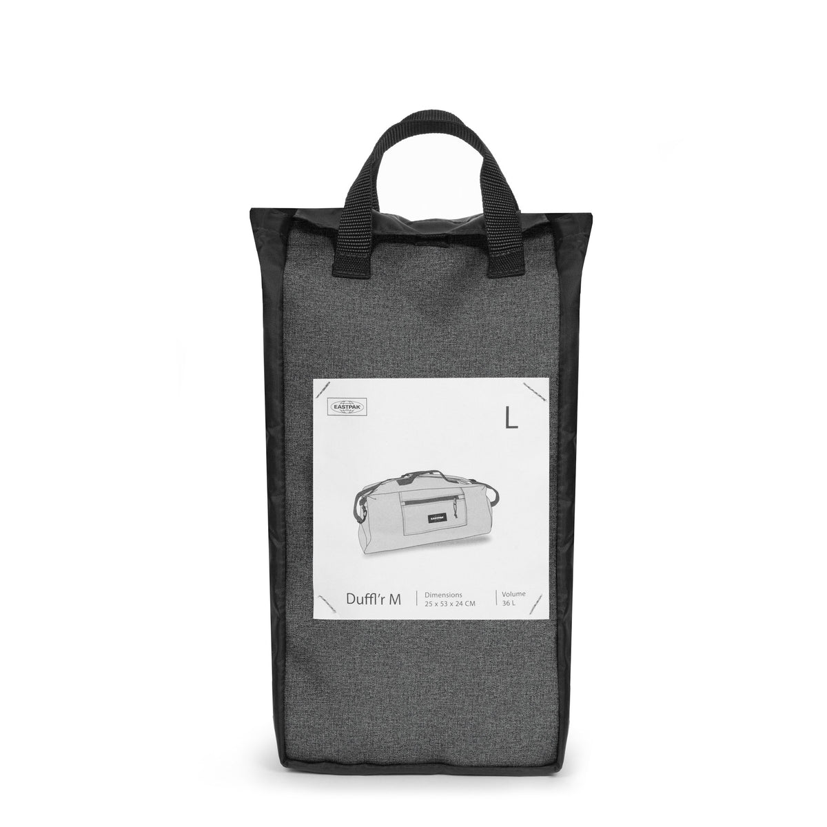 DUFFL'R L Black Denim - 8