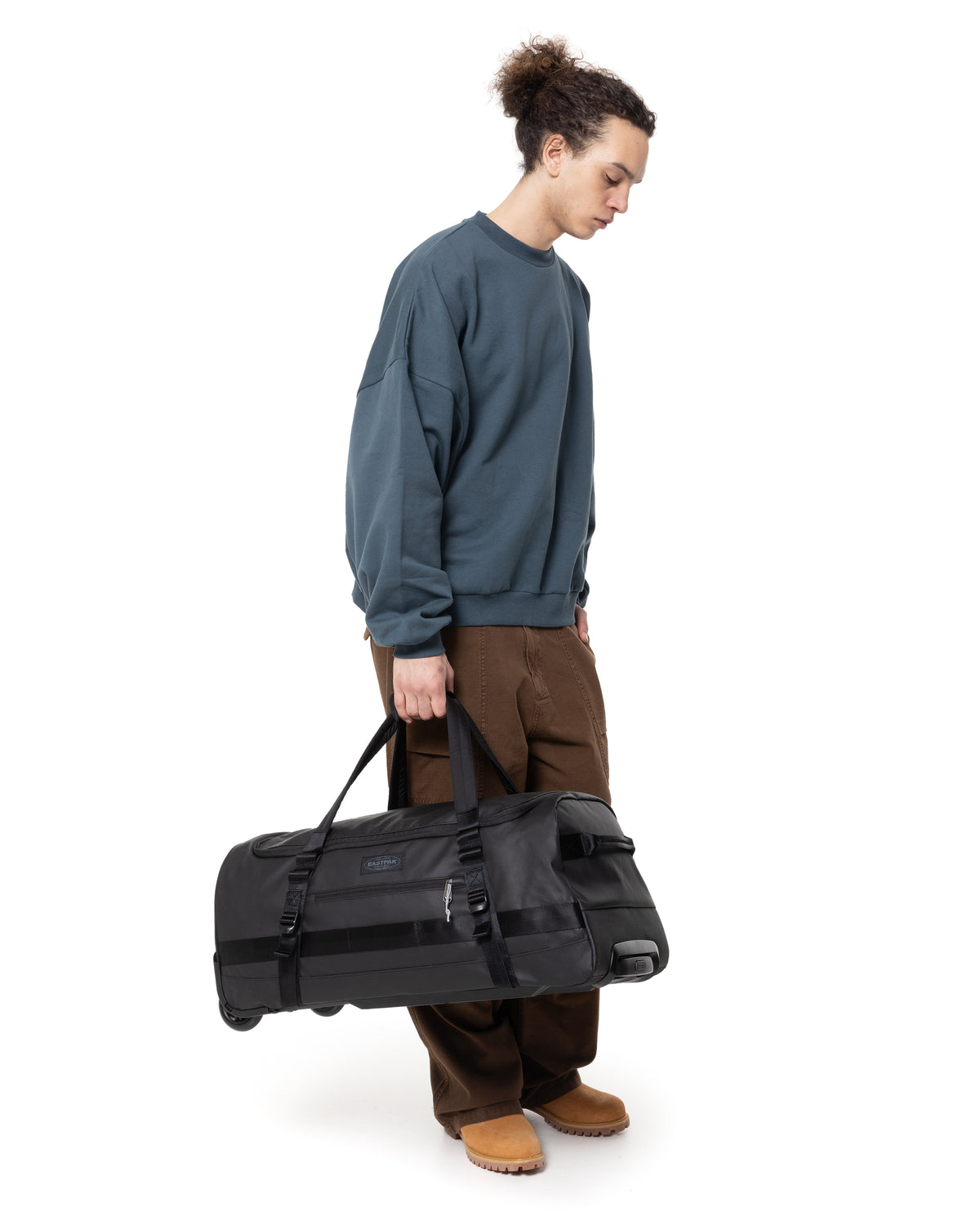 DUFFEL PACK WHEEL M Tarp Black2 - 9