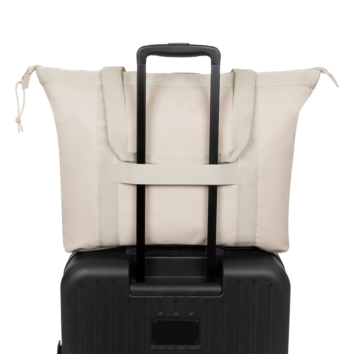 TRAVEL TOTE Monotone Beige - 5