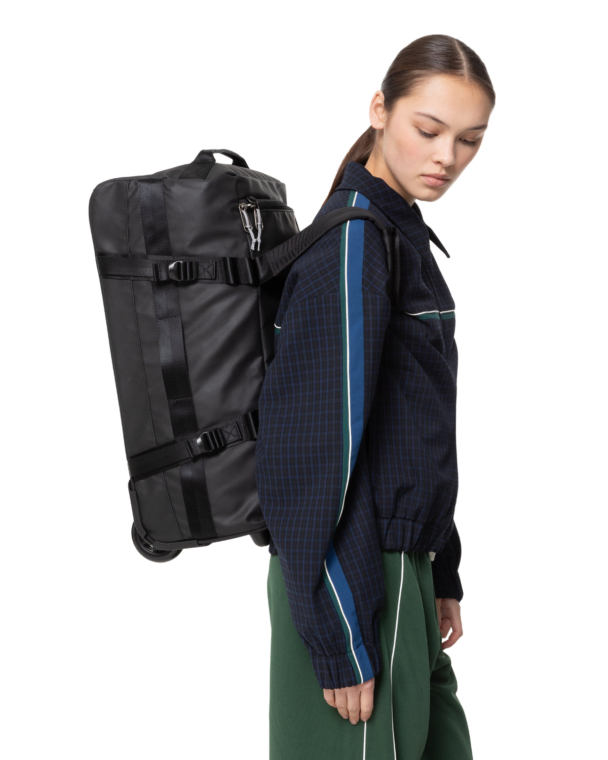 DUFFEL PACK WHEEL S Tarp Black2 - 2