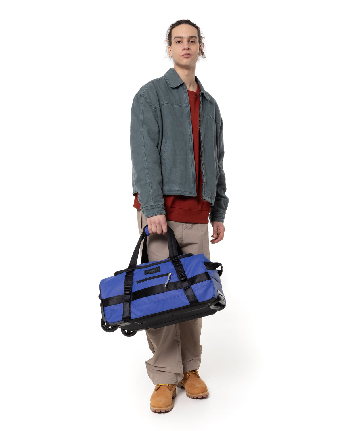 DUFFEL PACK WHEEL S Tarp Blue - 9