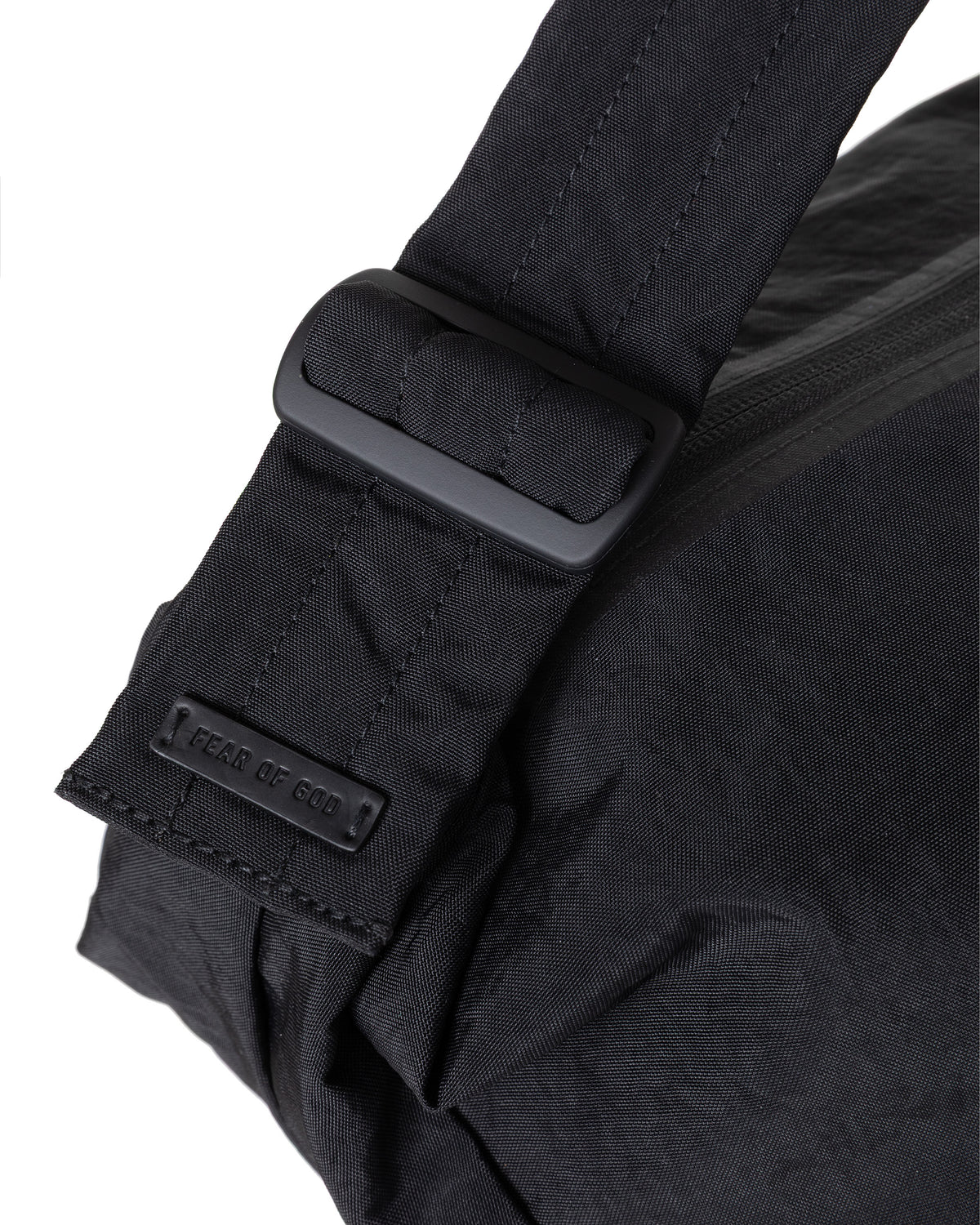 ESSENTIALS  SHELL BAG L Off-Black - 4